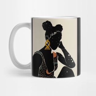 Black Hair No. 6 Mug